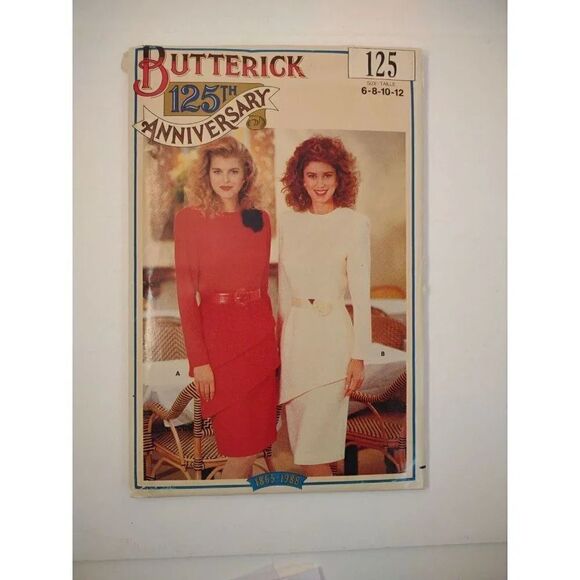 Butterick 125th Anniversary Tunic and Skirt Pattern Size 6-8-10-12 Uncut… - Picture 6 of 6